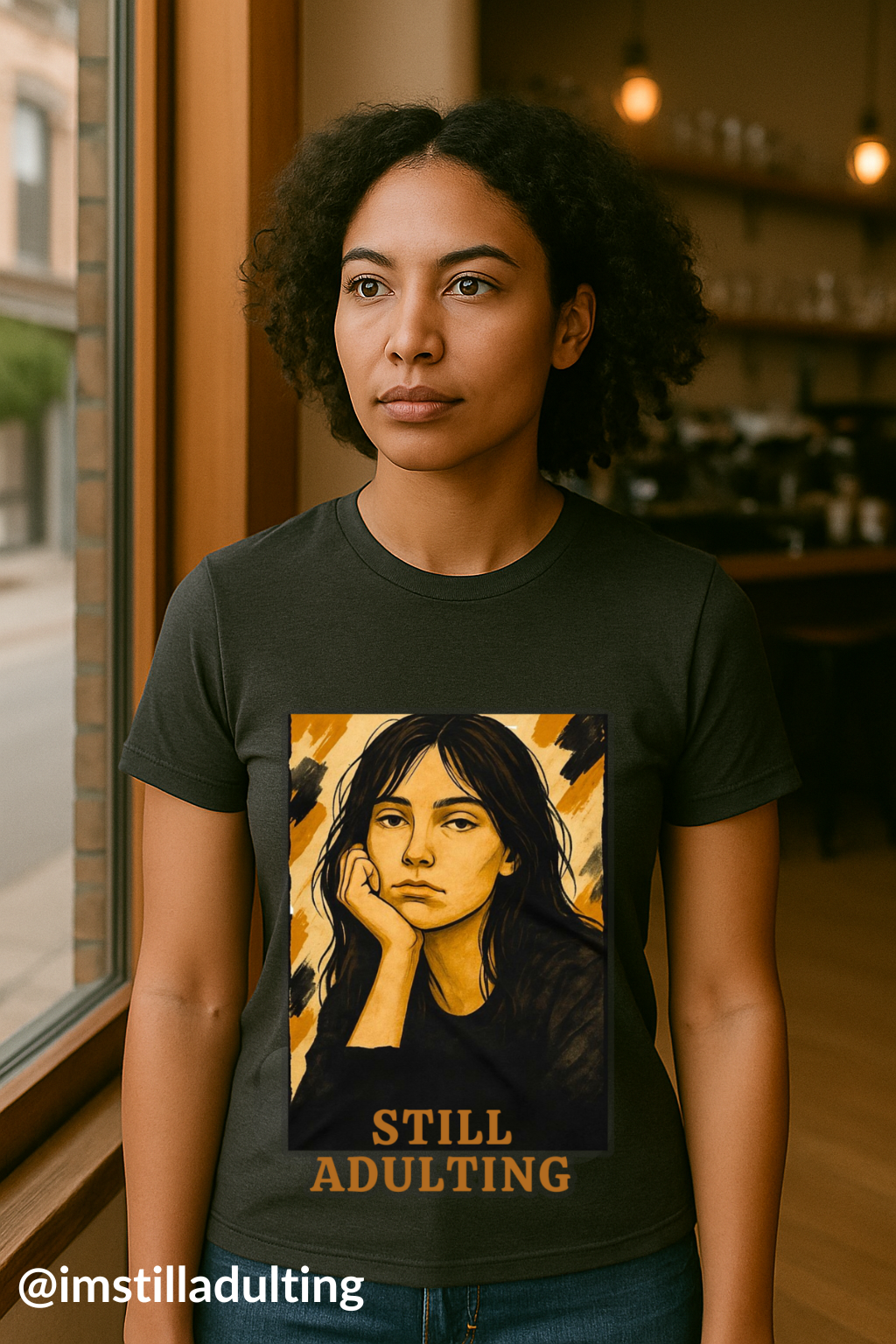 STILL ADULTING – “Over It but Trying” Tee