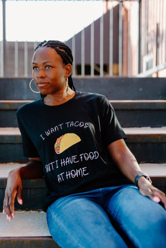 I want Tacos Unisex Heavy Cotton Tee