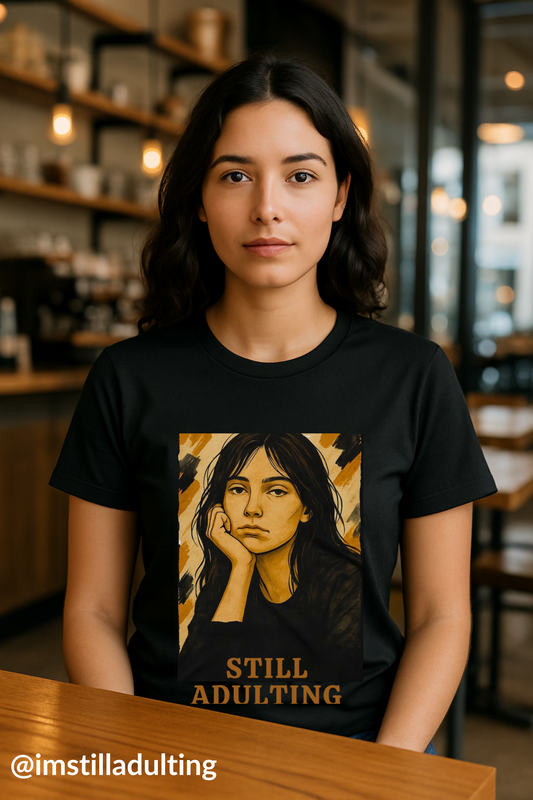 STILL ADULTING – “Over It but Trying” Tee